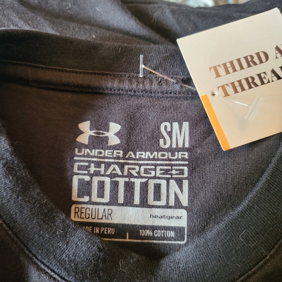 NEW Under Armour "Not Braggin Just Swaggin" Black Tee sz S - Picture 4 of 4